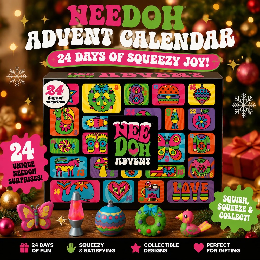 Advent Calendar Gift - NeeDoh 2026 Adventskalender, 13/24 Tage 3D