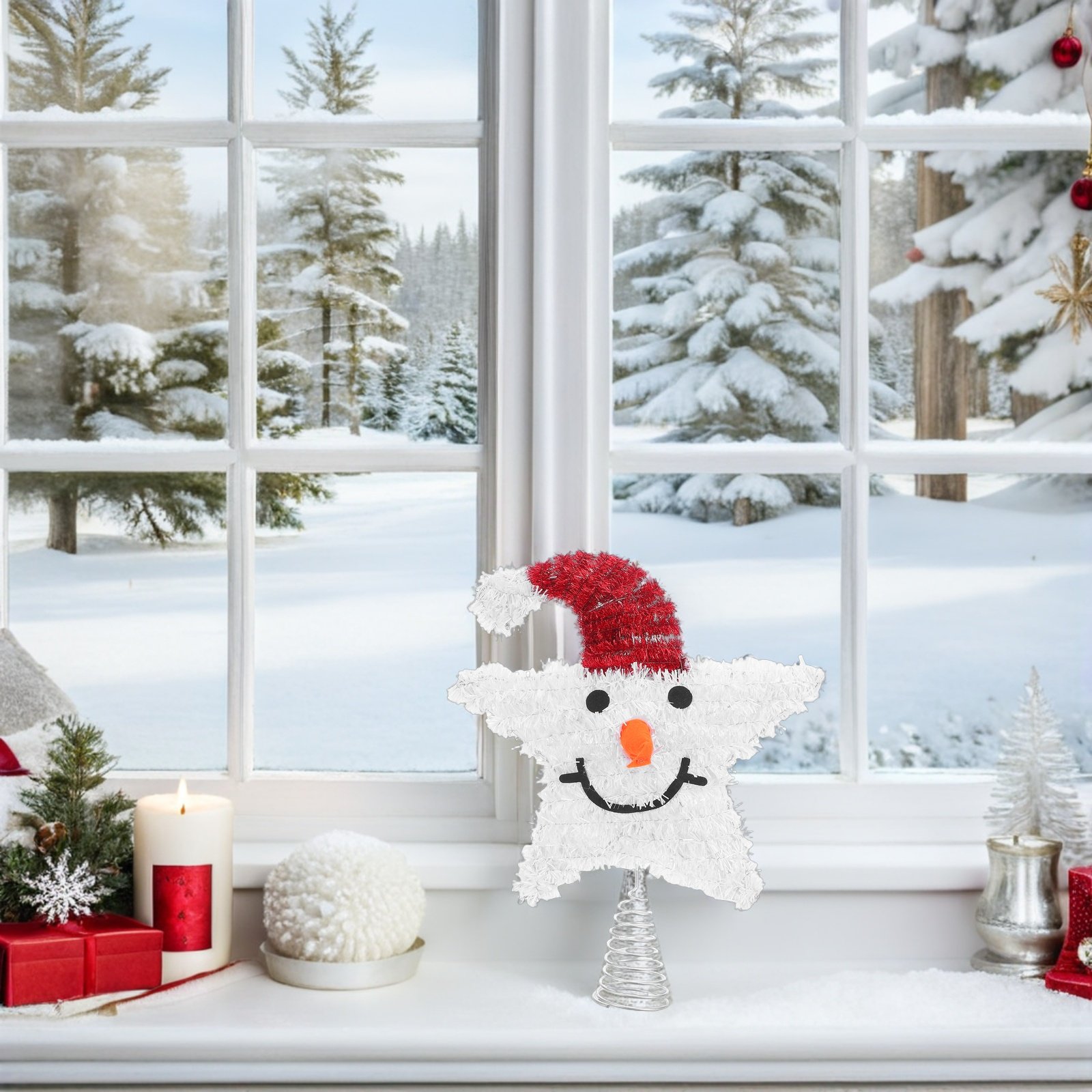 Weihnachtsbaum-Stern-Dekoratio – Star Tree Topper Bewertung und Preis