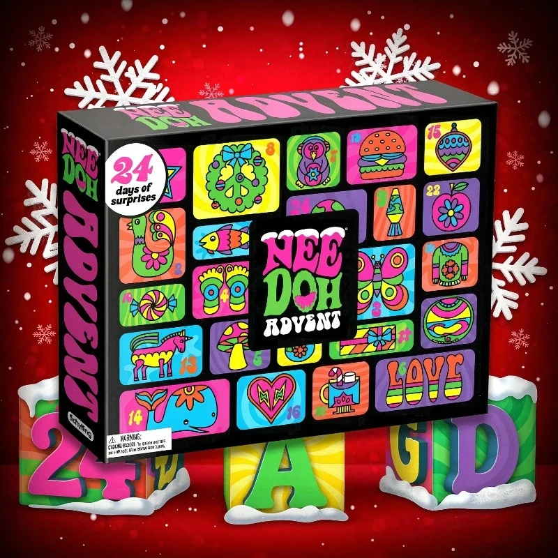 2026 NeeDoh Adventskalender 3D – Advent Calendar Gift Bewertung und Preis