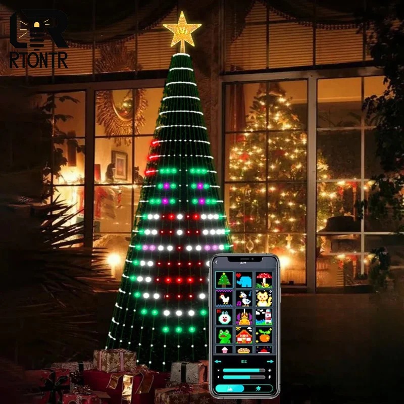 Smarte RGB Weihnachtsbaumspitz – Star Tree Topper Bewertung und Preis