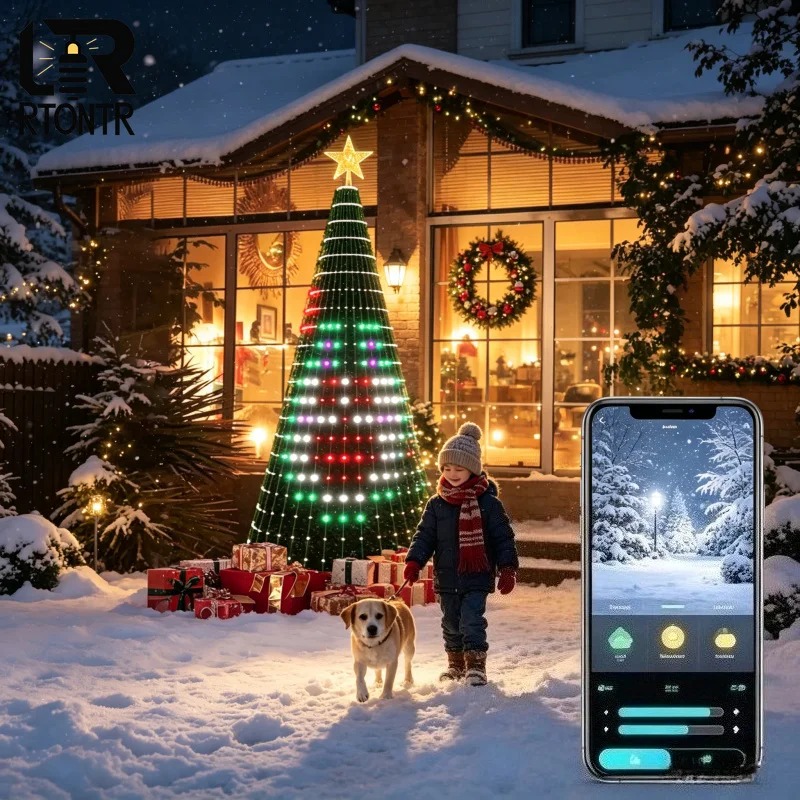 Smarte RGB Weihnachtsbaumspitz – Star Tree Topper Bewertung und Preis