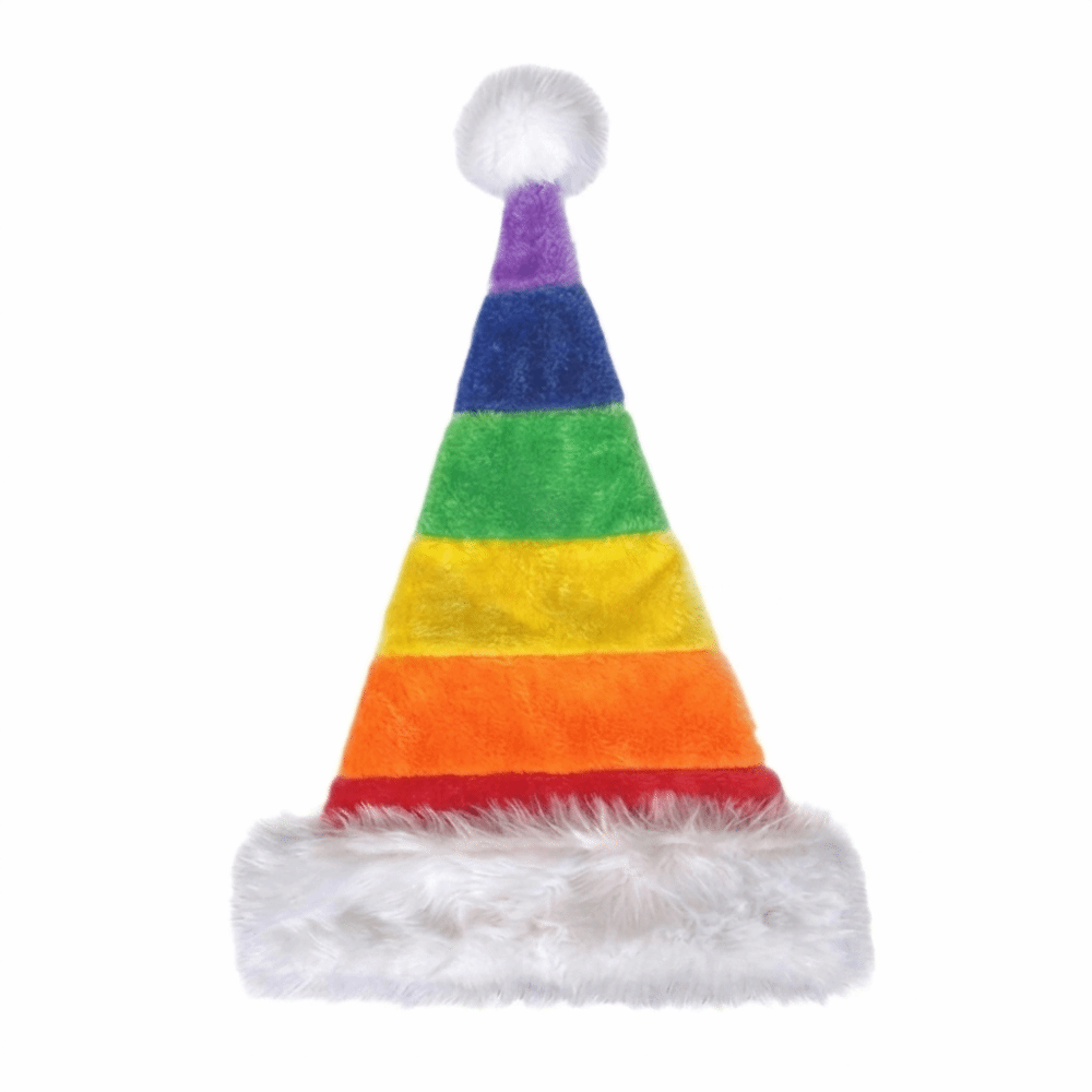 Einfache gestreifte Plüsch-Wei – Santa Hat Plush Bewertung und Preis
