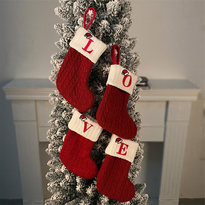 Weihnachtssocken, stricken, Sc – Christmas Stocking Hanging Bewertung und Preis