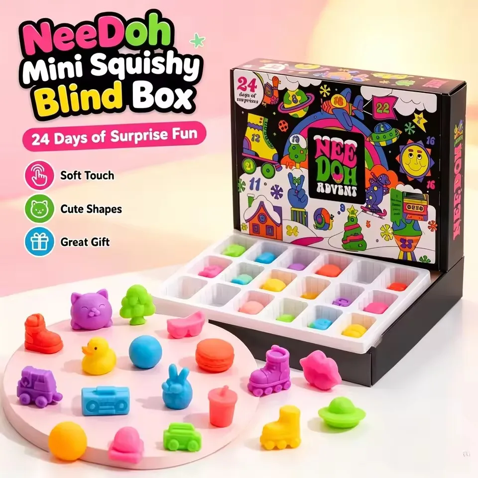 2026 NeeDoh Adventskalender Ge – Advent Calendar Gift Bewertung und Preis