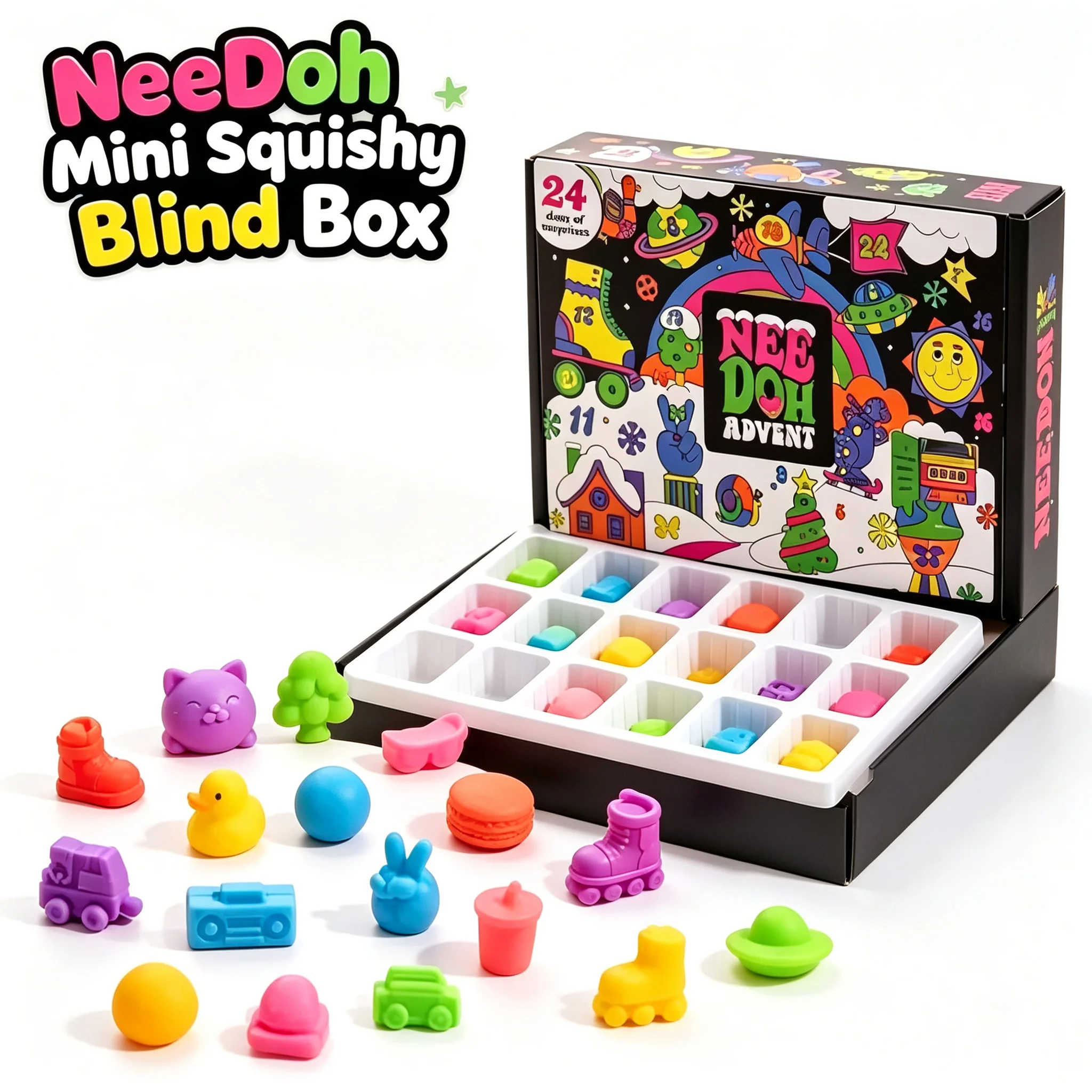 2026 Nee Doh Weihnachts-Countd – Advent Calendar Gift Bewertung und Preis