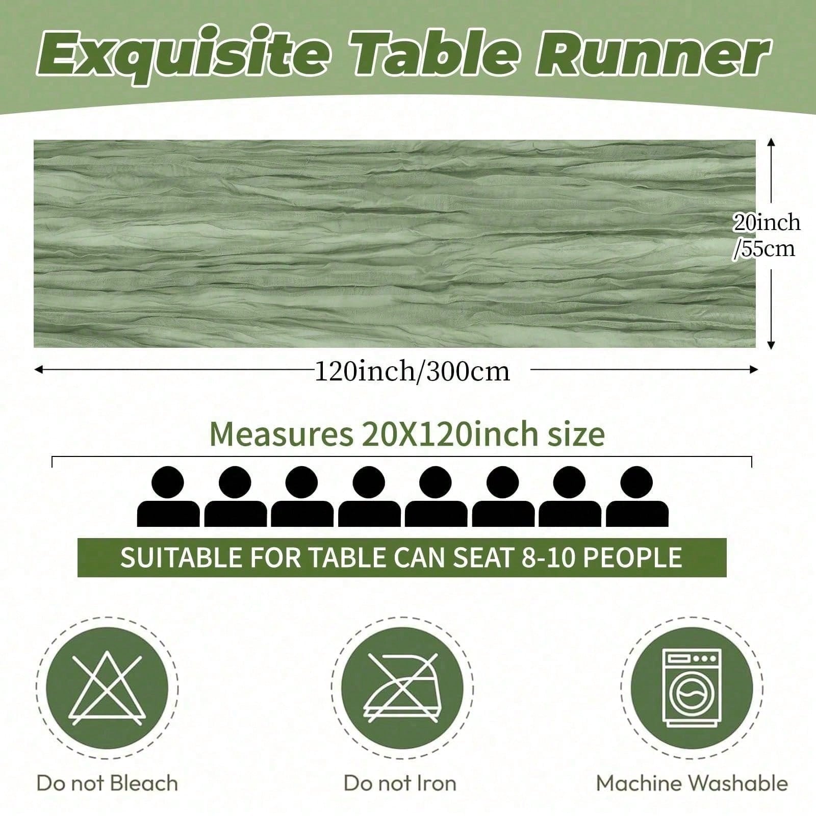 6er-Pack Käsetuch-Tischläufer  – Christmas Table Runner Bewertung und Preis
