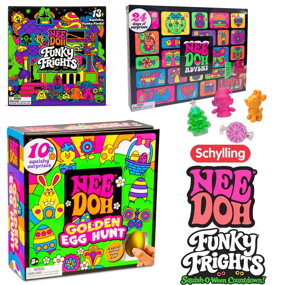 Needoh Neuer Funky Frights Hal – Advent Calendar Gift Bewertung und Preis