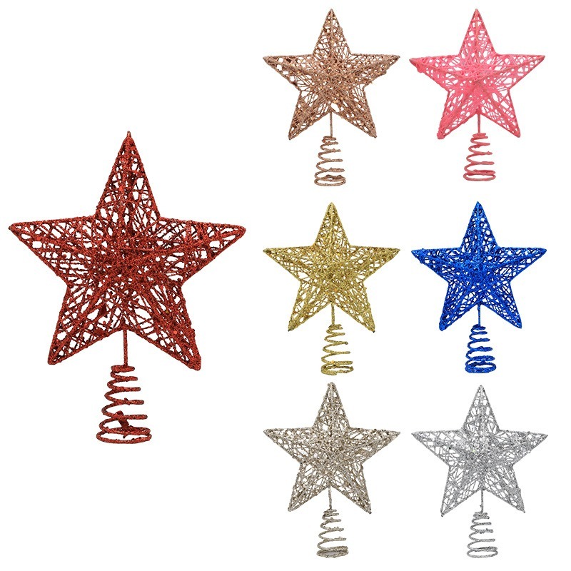 Glitzernder Weihnachtsbaumspit – Star Tree Topper Bewertung und Preis