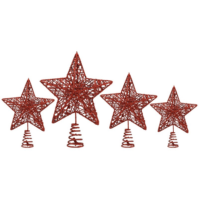 Glitzernder Weihnachtsbaumspit – Star Tree Topper Bewertung und Preis