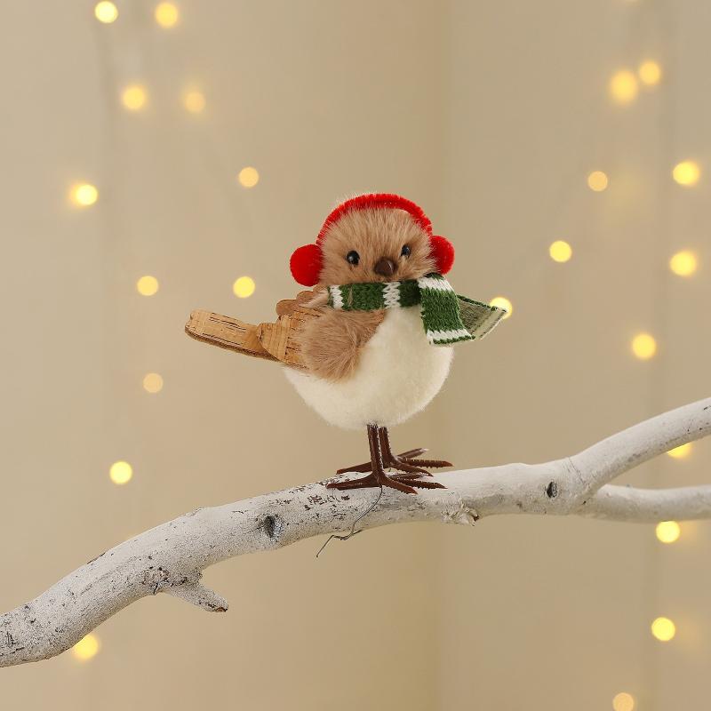 Weihnachtliche Plüsch-Vogel-Or – Santa Hat Plush Bewertung und Preis