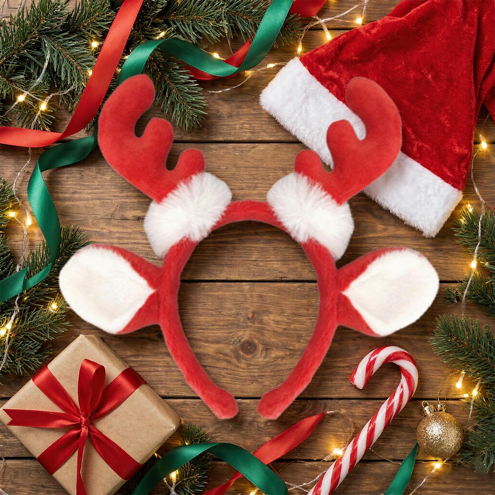 Weihnachts-Rehgeweih-Stirnband – Reindeer Antlers Headband Bewertung und Preis